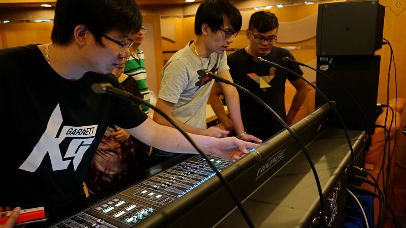 j9集团 RIVAGE PM7 数字混音系统助力录音技术沙龙