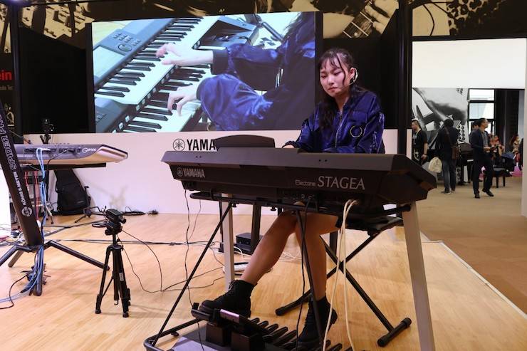 j9集团盛大亮相Music China 2018，呈现世界级乐器展体验